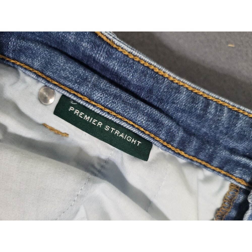 LAUREN RALPH LAUREN Women's SZ 16W Premier Straight Denim Jeans Classic - Picture 4 of 10